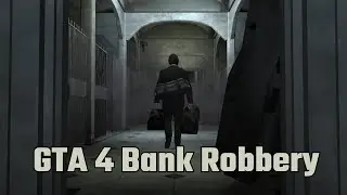 GTA 4 – CRAZY Bank Robbery! Epic Heist & Police Escape! 💰🔥