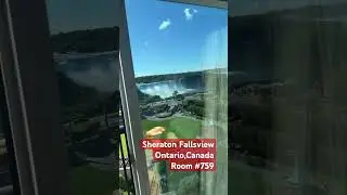 #niagarafalls #canada #hotel #travelvlog #fallsview #SharatonFallsview #shorts #vacation #Travel