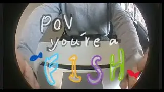 ASMR turning you your eys into a FISH EYE