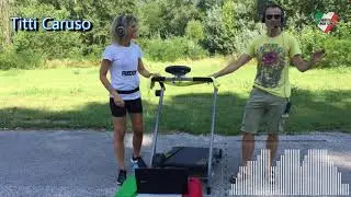 Walking con Titti Caruso , Allenamento tapis Roulant ,Aerobic-Cover Music  65-80% fc max