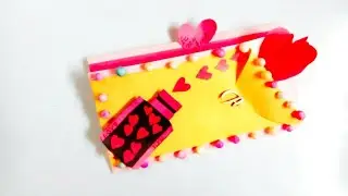 Special Handmade Valentines day card | DIY Valentines day card idea | Complete tutorial
