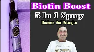 Thicker, Fuller, Fabulous: Hask Biotin Boost 5-in-1 Hair Spray Unveiled! Sohailraza Vlogs