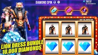 Got 10000 Diamonds? and New Tiger Wilderness Hunter Bundle | Wasting Diamonds in Free Fire
