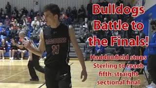 Haddonfield 26 Sterling 25 | Boys Group 2 South semifinal | Bulldogs reach fifth-straight final!