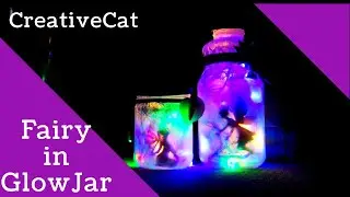 Fairy In Glow Jar/Glow Jar