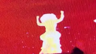 Lady Gaga concert performing the beast performance on stage live 