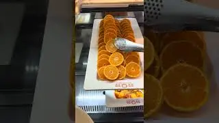 Satisfying Fruit Plating at the Buffet 🍊🤤 #shorts #fruit