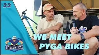 Old Man in Lycra meets Pyga Mountain Bikes