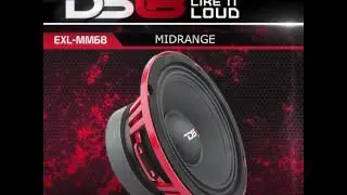 DS18 EXL MM68 MID RANGE SPEAKER