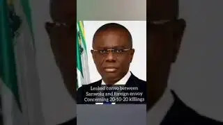 Leaked Conversation Of Sanwo-Olu Confirm Bonny Camp Soldiers As Killer Of Lekki Gate Massacre