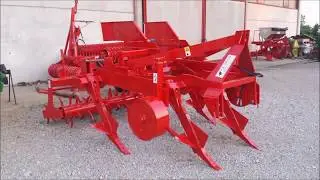 F lli Drigo s n c  Ripuntatore 05 ancore mod. medio con doppio rullo a spuntoni con Landini 190hp