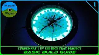 How To Make Resin Glow In The Dark Cursed Dice Tray Part 1
