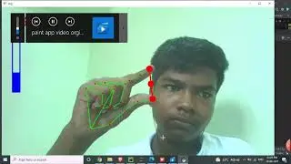 volume controlling  using Python OpenCV - Jeevanantham