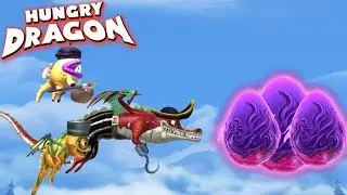 HATCHLING PACK 3 PURPLE EGGS ?! |Hungry Dragon |Ep 2