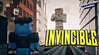 Когда герой падает &mdash; Minecraft x Invincible | Grapplers Studios