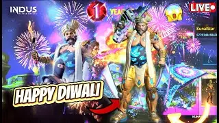 🎆 Happy Diwali Live 🔥Indus New Update | MahaBellyAvatar Gameplay + Battle Pass Giveaway | #KunalStar