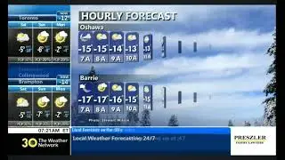 The Weather Network  Local Forecast  January 11th, 2019  2.