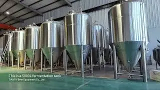 5000L Beer Fermenter Made By Tiantai Brewtech