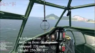 Blenheim IV Skip Bombing