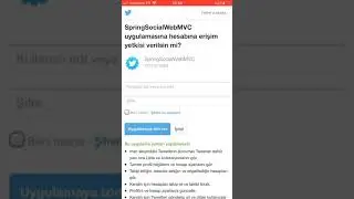 OAuthSwift ile Twitter API authentication ve rest api erişimi