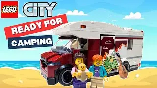 Lego City Holiday Camper Van 60454 - Speed Build & Review