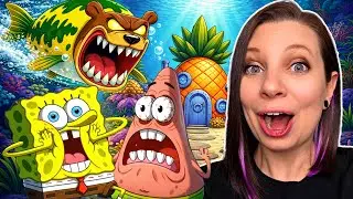 Surviving 99 NIGHTS in Bikini Bottom Is NOT Easy 🍍