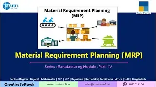 Material Requirement Planning [MRP] in Tally| E4 | Manufacturing Module Series | Creative Softtech