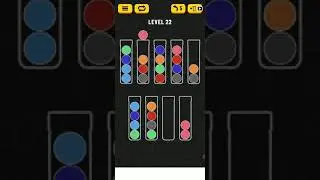 Ball sort puzzle level 22