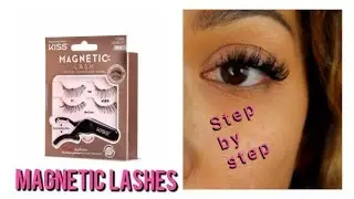 Kiss magnetic lashes how to tutorial