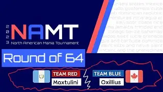 NAMT 2023 | Round Of 64 - Maxtulini VS Oxilius | Full Summary w/ Live Chat Reaction