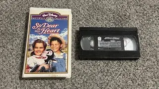 So Dear To My Heart 1996 VHS Overview: 2026 Edition