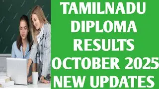 TAMILNADU DIPLOMA POLYTECHNIC COLLEGE RESULTS OCTOBER 2025| DIPLOMA RESULTS 2025 | DOTE RESULTS #NSK
