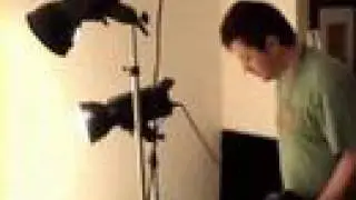 Short Model Shoot Demo with Chris Nottingham Photographer