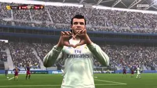 FIFA 16 Gareth Bale's Heart Sideline Celebration