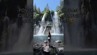 3 Epic California Waterfalls and Fall Colors in One Weekend!