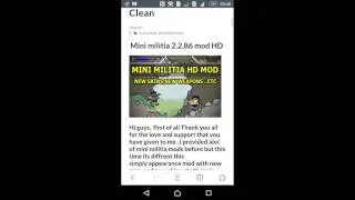 Mini militia hack version game
