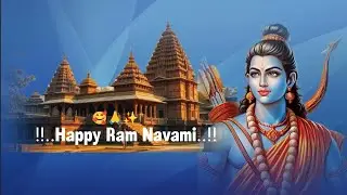 Happy Ram Navami Status 2025🥰|Ram Navami Whatsapp Status🌺|Happy Ram Navami😍|Jai Shree Ram Status🙏