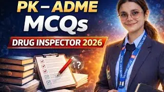 Pharmacokinetics MCQ on ADME | UPSC Drug Inspector Exam 2026 | Important Questions