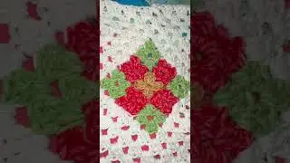 Colorfull Crpchet pillow cover Making process ❤️ #crochetpillow #pillowcover #grannysquare