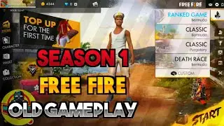 Free Fire SEASON 1 NOOB😛 GAMEPLAY LIVE Stream | OLD DAYS OF FREE FIRE | 2018 FREE FIRE GAMEPLAY