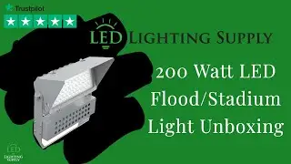 Unboxing 200W LED Flood Light: Ultimate Stadium Lighting Review