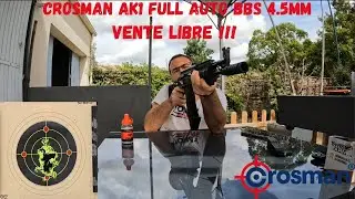 Crossman AK1 4.5mm full auto bbs ! La meilleure de sa cat&eacute;gorie !
