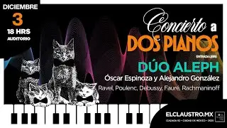 Concierto a Dos Pianos. Dúo Aleph