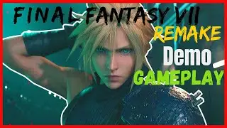[Final Fantasy 7 Remake Demo] Playing My Favorite Game