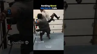 Ranking Worst Martial Art Fails #funny #moments #shorts