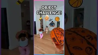 OBJECT CHALLENGE! 😂🪛🌟🏀 - #dance #trend #viral #couple #game #funny #shorts