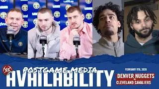 ALL Denver Nuggets Postgame Media vs. CLE 🎙️