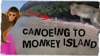 CANOEING TO MONKEY ISLAND, HUA HIN (day 3)