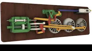 Walschaerts valve model