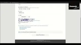 Panasonic erkl&auml;rt: Cloud Adapter registrieren